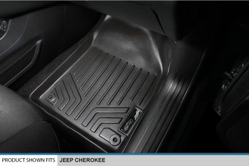 SMARTLINER Juego de tapetes a medida para la primera fila de Jeep Cherokee 2014-2022 - Todos los modelos - Imagen 3