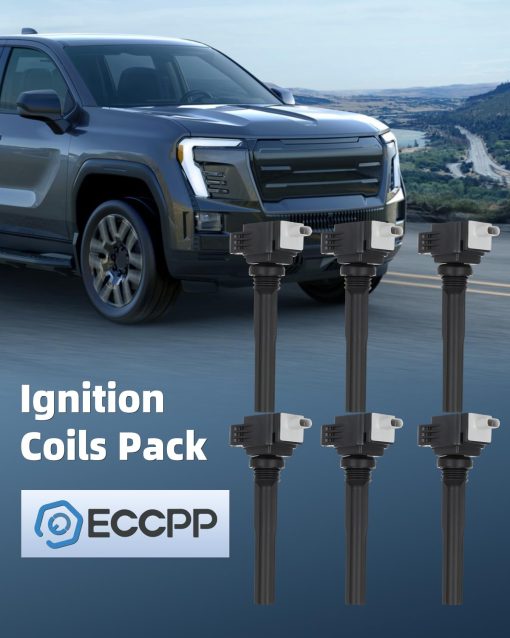 ECCPP UF826 6 bobinas de encendido con 6 bujias de iridio para Ford Expedition 2018-2020 para F-150 2011-2017 GT 2017-2020 Navigator 2018-2020 V6 3.5L HL3Z-12029-A E1326 UF826 - Imagen 7