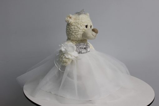 KINNEX COLLECTIONS SINCE 1997 20" Quince Anos Quinceanera Muneca de Osito con Vestido (Centro de mesa) ~ B16631-1 (Blanco) - Imagen 2