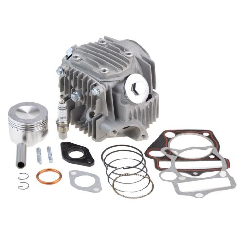 Cabezal de Cilindro GOOFIT de 52.4 mm con Piston y Junta de Repuesto para ATV Scooters Dirt Bike Go Kart Chino de 110cc de 4 tiempos Taotao