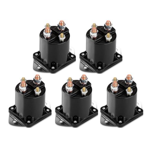 maXpeedingrods 5PCS 36 Volt Golf Cart Solenoid 4 Terminal Solenoid for 1976-1998 Electric Club Car DS Golf Cart, OEM 8016
