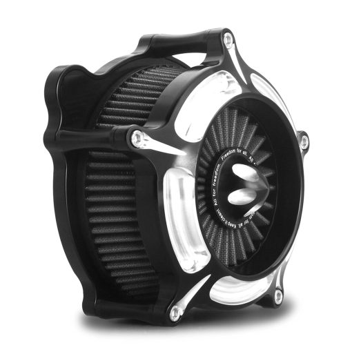 Filtro de aire para limpiador de aire para Harley Sportster Softail Touring Street Road King Glide Dyna para filtros de admision de aire Harley Davidson (Contrast Cut - Filtro Gris, A-Para modelos Sportster XL) - Imagen 2