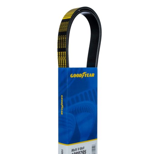 Correa trapezoidal Goodyear 1080720, 8 nervaduras, longitud de 72"