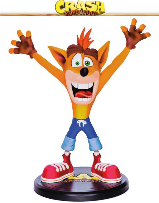 Estatua de Figura de Crash Bandicoot de Entertainment Earth, Marron