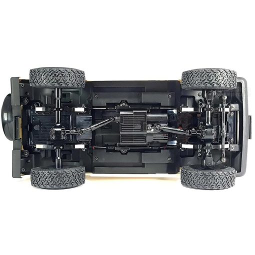 Camion RC Apawband WPL C74 1/10 RC Rock Crawler Off Road 4x4 RC Rock Crawler RTR con Direccion Proporcional 370 Motor, Caja de Cambios de Rotacion Contraria, Chasis de Muelle de Hoja Grado Hobby Juguete - Imagen 8