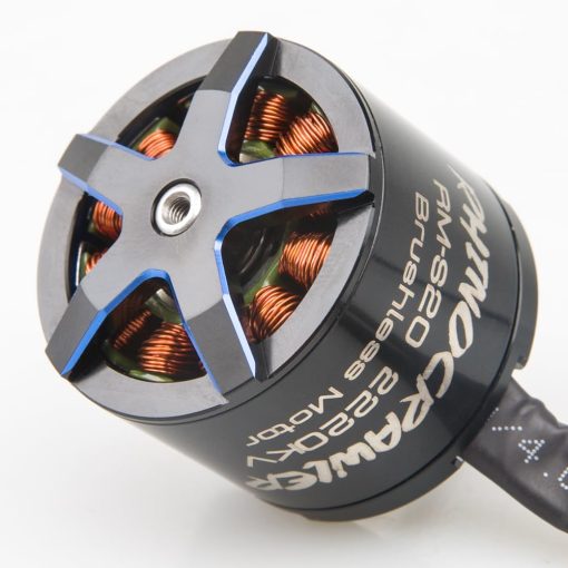 Motor Sin Escobillas RhinoCrawler Crawler 3532 Outrunner para Coche RC Crawler 1/8 1/10 AM32 ESC80A Chasis LCG Axial SCX10 Traxxas TRX-4 MOA (RM-S20 2220KV) - Imagen 3