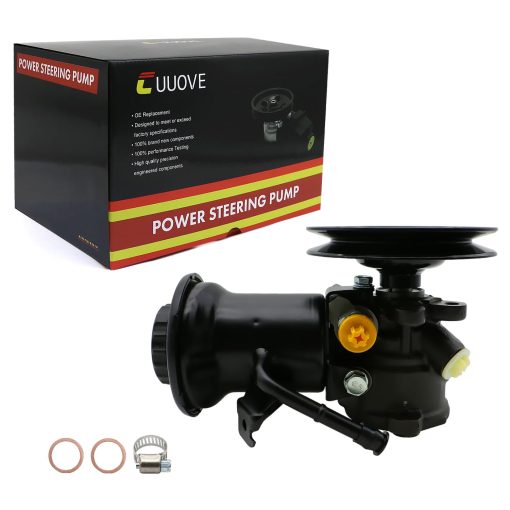 Cuuove 21-5844 Conjunto de Bomba de Direccion Asistida con Polea y Deposito para Toyota 4Runner 1988-1995 y Toyota Pickup (Hilux) 1988-1993 V6 3.0L Bomba de Asistencia 4432035411 4432035430
