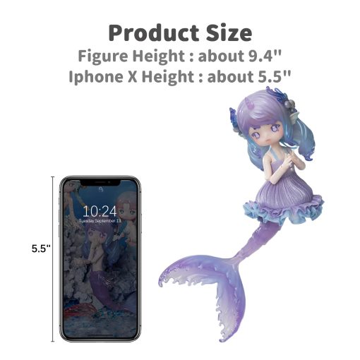 BEEMAI Antu Tidal Secret Language Mermaid Series 6PCs (Set de 6 No Repetidos) 1/12 Figuras de Munecas BJD Lindas Coleccionables Regalo de Cumpleanos - Imagen 9