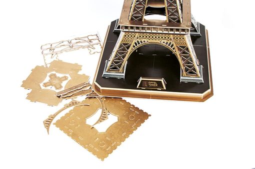 Rompecabezas 3D Grande de la Torre Eiffel con Luces LED Revell para Adultos y Ninos de 10 Anos en Adelante Manualidades Arte y Construccion - 84 Piezas - Imagen 6