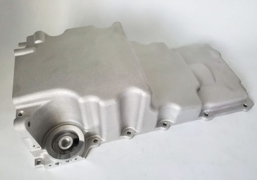GM LS Retro Fit Oil Pan Low Profile LS1 LS2 LS3 Aluminio, Recogedor, Junta, DM-81073-1 - Imagen 2