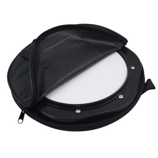 Pad de Tambor, Tambor Portatil de 10 Pulgadas de Plastico Silencioso Instrumento Musical para Entrenamiento con Sensacion de Tambor - Imagen 7