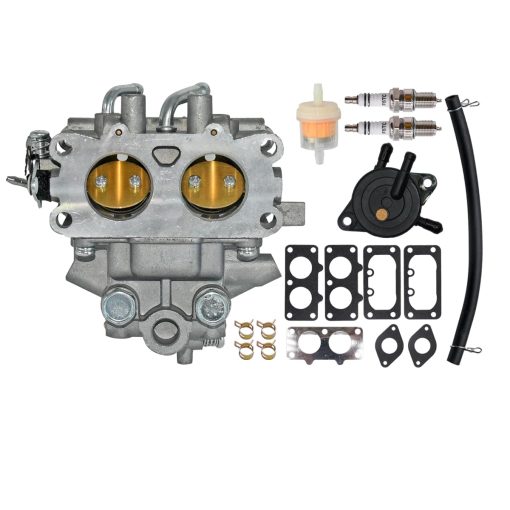 Carburador 15003-7077 Compatible con Kawasaki 15003-7041 150037077 para motor FH601V con bomba de combustible y bujia - Imagen 2