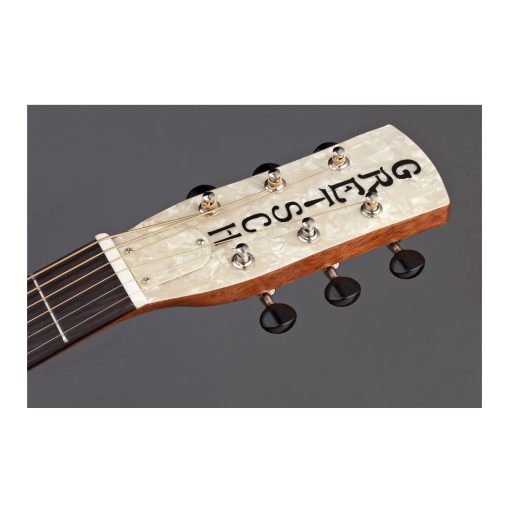 Gretsch G9200 Boxcar Round-Neck Guitarra de Resonador de Cuerpo de Caoba de 6 Cuerdas con Diapason de Padauk (Acabado Natural) - Imagen 6