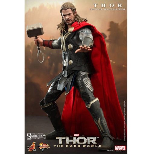 Hot Toys - Thor the Dark World - Figura de Accion de 12 Pulgadas - Thor - Imagen 2
