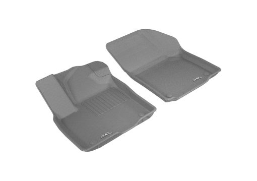 Tapetes para Piso Todo Clima 3D MAXpider para Volkswagen Atlas 2018-2020 Ajuste Personalizado, Serie Kagu (1ra Fila, Gris)