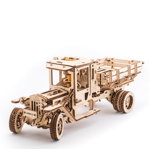 Modelo de Camion de Madera UGEARS 3D Auto Propulsado UGM 11