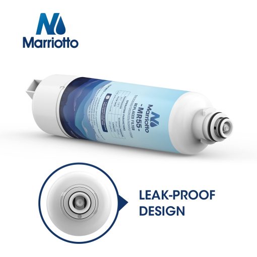 Filtro de Agua de Repuesto MARRIOTTO BORPLFTR50 para Bosch Ultra Clarity Pro, Compatible 12033030, 11032531, 11025825, 12028325, BORPLFTR55, WFC100MF, WFS200MF (Pack de 3) - Imagen 4