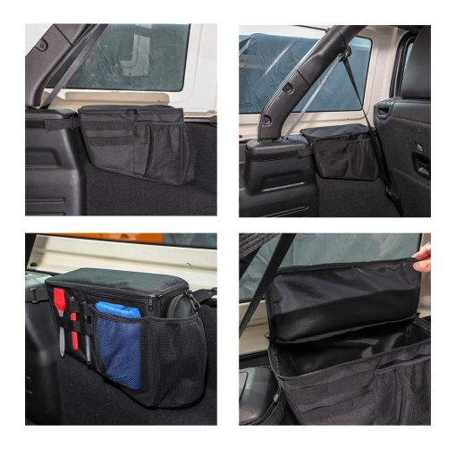 JeCar para Jeep JL Bolsas Organizadoras de Almacenamiento de Maletero para Jeep Wrangler JL JLU Sport Sahara Rubicon Willys Unlimited 4 Puertas Accesorios de Almacenamiento Interior(2pcs) - Imagen 6