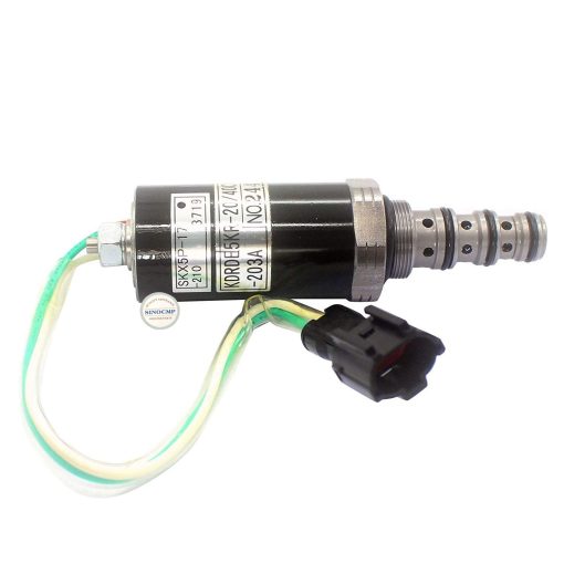 Valvula Solenoide SINOCMP KDRDE5KR-20 40C13-203A SKX5P-17-210 Valvula Solenoide de Bomba Hidraulica para Excavadora Sumitomo H200-2 Piezas de Valvula Solenoide, garantia de 3 meses