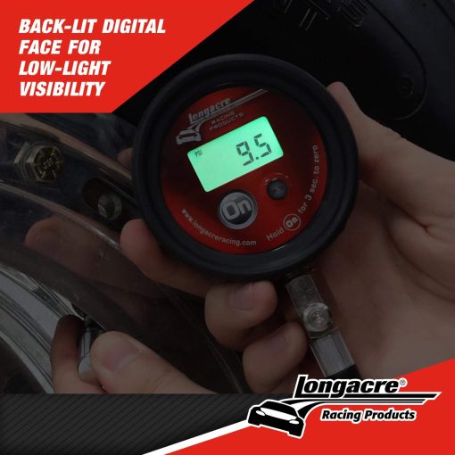 Manometro digital semiprofesional Longacre 52-53003, 0-60 PSI - Imagen 7