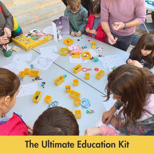Juegos Educativos de Construccion Stem The Off Bits Group Makers con 750 Piezas para Ninos y Ninas, Juguetes de Aprendizaje en Grupo para Juegos de Aula, Regalos de Navidad y Cumpleanos para Ninos de 6 7 8 9+ - Imagen 5