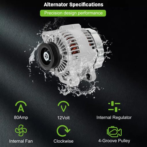 Alternadores SCITOO 11203 Compatible para TOYOTA Auto y Camioneta Ligera Yaris 2006 2007 2008 2009 2010 2011 2012 2013 2014 1.5L - Imagen 4