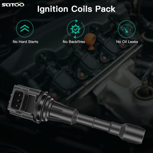 Juego de 6 Bobinas de Encendido SCITOO para Honda Odyssey Accord Acura TL RL CL OE UF400 UF512 UF307 C1460 - Imagen 5