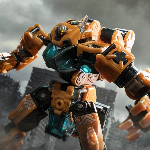 Figura de Accion 52TOYS MEGABOX MB-12 Landbreaker, Juguetes de Deformacion que se Convierten en Mecha y Cubo, Regalo Perfecto para Fiestas de Cumpleanos para Adolescentes y Adultos - Imagen 3