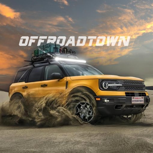 50 pulgadas Barra de Luz Curva, OFFROADTOWN 768W Luces LED Off Road Quad Row Combo de Luz de Conduccion Luz Curva para Camioneta Pickup SUV Jeep Bronco Honda Toyota Can-Am - Imagen 6