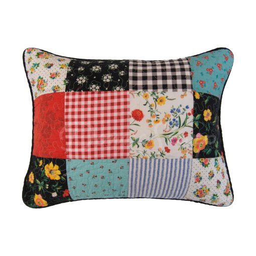Juego de Ropa de Cama Acolchado de Algodon Donna Sharp Wild One Patch - Juego de Edredon Tamano Queen de 3 Piezas - Incluye 1 Edredon y 2 Fundas de Almohada - Lavable a Maquina - Perfecto para Decoracion Diaria - Imagen 5