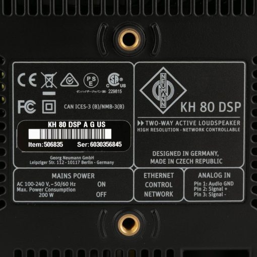 Monitor de Estudio Neumann KH 80 DSP de 4 Pulgadas con Amplificacion Incorporada - Imagen 4