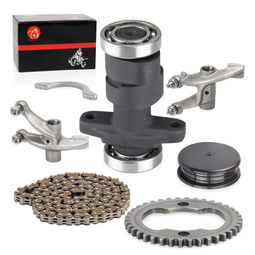 Juego de arbol de Levas & Balancines & Engranaje de Cadena de Tiempo para Honda TRX300EX TRX300X 1993-2009 FourTrax 250 TRX250X 1987-2002 - Imagen 2