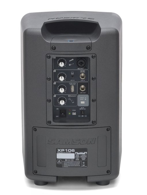 Samson Expedition XP106w Bateria Recargable Altavoz Inalambrico PA con Bluetooth - Imagen 2