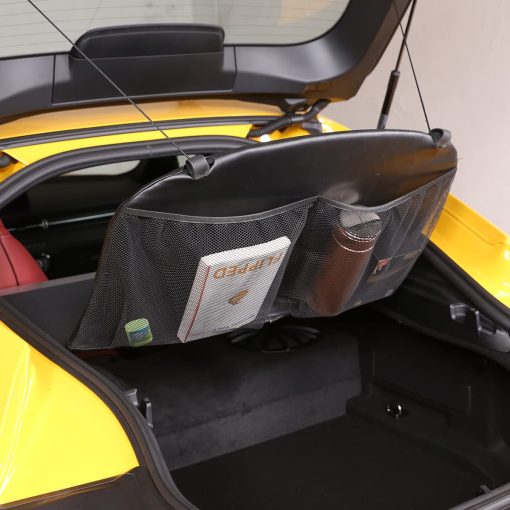 Organizador de Maletero de Coche Daeiclru para Toyota Supra GR A90 A91 MK5 2018-2022, Bolsa de Almacenamiento de Maletero de Coche, Organizador de Almacenamiento de Coche con Bolsillo de Malla - Imagen 4