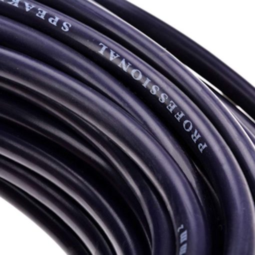 Yuyaokk 2Pack 10 ft Macho Speakon a Speakon Cables, Profesional 12 Calibre AWG Cable de Audio para DJ Altavoz con Bloqueo de Giro - 2 Conductores - Imagen 3