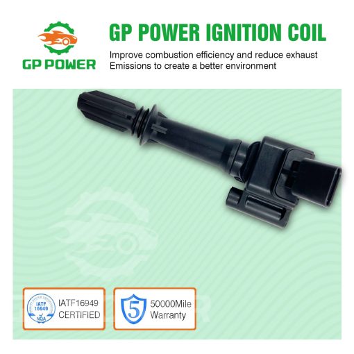 Bobina de Encendido GP POWER UF802 UF-802 12635672 12670053 5C2095 H6T15471ZY JUEGO DE 4 COMPATIBLE CON BUICK ENCORE CHEVROLET CRUZE EQUINOX MALIBU VOLT GMC TERRAIN 1.4T 1.8 1.5 1.5T L4 - Imagen 6