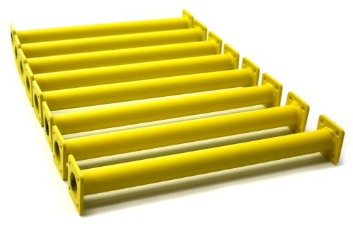 Kit de Peldanos de Barra de Mono de Acero Resistente Eastern Jungle Gym - 15-1/8" Peldanos de Escalera Recubiertos de Polvo Amarillo, Completo con Hardware de Montaje y Guia de Instalacion, Ideal para Juegos de Columpios y Parques Infantiles - Imagen 4