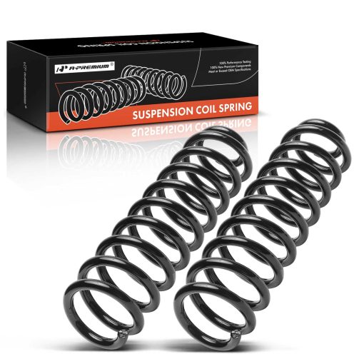 Conjunto de 2 resortes de suspension delanteros A-Premium compatibles con Jeep Grand Cherokee Limited 2011-2020 3.0L 5.7L, AWD, lado del conductor y pasajero, reemplazo # 68029629AE, 68029630AE