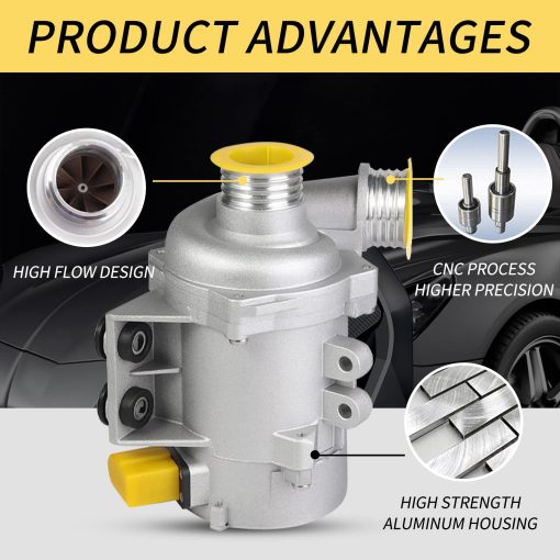 Bomba de Agua para BMW 128i 325i 325xi 328i xDrive 330xi X3 X5 Z4 2.5L 3.0L 2008-2012 - Imagen 4