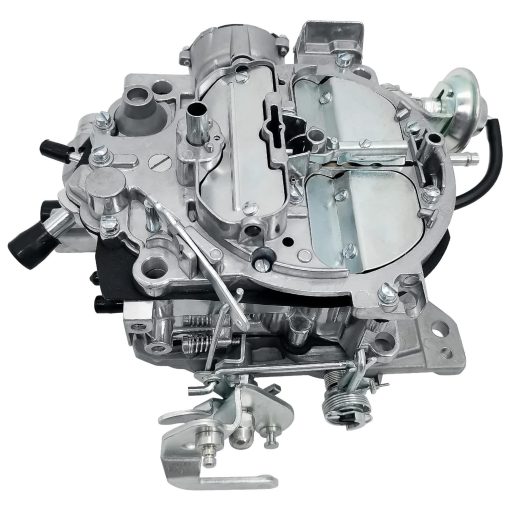 Carburador Rochester Quadrajet 4MV 4 BBL para 1906R 1904R, Compatible con GM Chevrolet Chevy Cadillac 1980-1989 con motor de 305-350C.I, Secundario de Vacio 600 650 750 CFM Carburador de Garganta 4 - Imagen 7