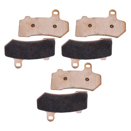 Pastillas de Freno Sinterizadas MINSTAR FA409 Para Harley Davidson 08-18 FLHTCU Ultra Classic Electra Glide, 08-16 FLHR Road King, 08-18 FLHRC Road King Classic, 08-14 FLHX Street Glide, VRSCDX/VRSCF