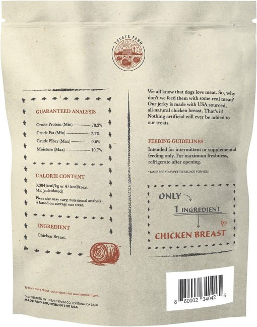 American Paws Treats - Jerky de Pollo de Granja para Perros Hecho en EE. UU. Todo Natural (2LB) - Imagen 2