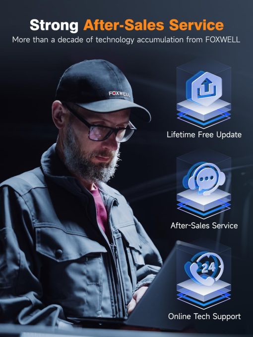 FOXWELL NT510 Elite para GM Escaner de Diagnostico OBD2 Lector de Codigos de Todo el Sistema Herramienta de Escaneo con Pruebas Activas Bidireccionales Reset de Todo Servicio Aceite EPB TPMS SAS TPS Registro de Bateria Reaprendizaje del CigÃ¼eñal - Imagen 9
