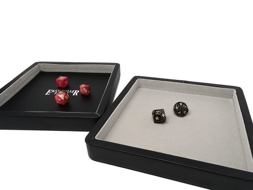 Adventure Box - Bandeja de dados y estuche de almacenamiento con tapa magnetica (Lobo) - Imagen 4