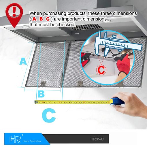 Filtro de campana extractora W10169961A actualizado, Filtro de ventilacion para estufa, Compatible con Whirlpool, Ikea, Kitchen Aid, Jenn Air, Filtro de grasa de malla de aluminio para campana de cocina de 10.5x12 pulgadas, Filtros de campana para cocina, Filtro de ventilacion 3PCS - Imagen 4