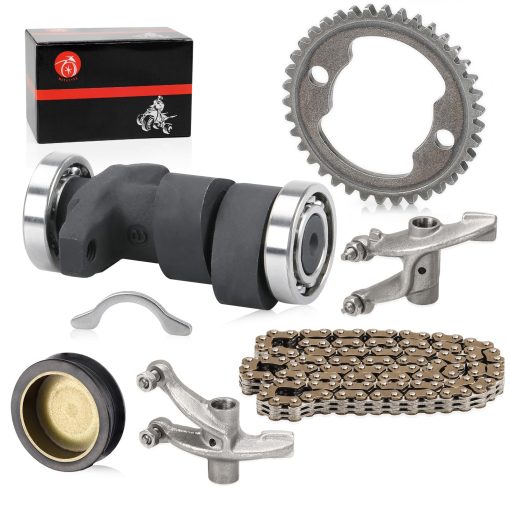 Juego de arbol de Levas & Balancines & Engranaje de Cadena de Tiempo para Honda TRX300EX TRX300X 1993-2009 FourTrax 250 TRX250X 1987-2002 - Imagen 7