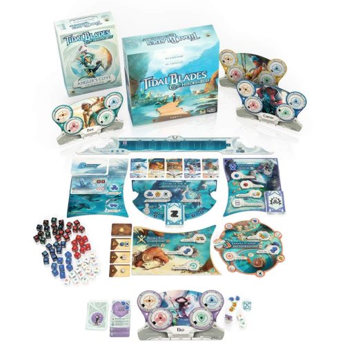 Tidal Blades: Heroes of The Reef - Juego de mesa de colocacion de trabajadores, Skybound Games, Edades 14+, 1-4 Jugadores, 60-90 Min - Imagen 2