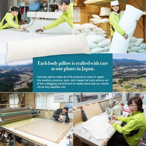 Almohada de Cuerpo Comodo Original de Alta Clase CMD9000 Dakimakura para Anime y Maternidad [Hecha en Japon] (63 x 20 pulgadas (160cm x 50cm)) - Imagen 7