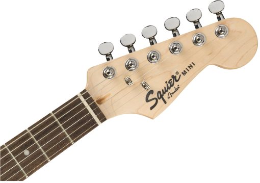 Guitarra Electrica Squier Mini Stratocaster, con Garantia de 2 anos, Negro, Diapason de Laurel - Imagen 4