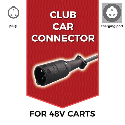 Cargador de bateria FORM 15 AMP para carros de golf de 48 voltios Club Car - Imagen 5